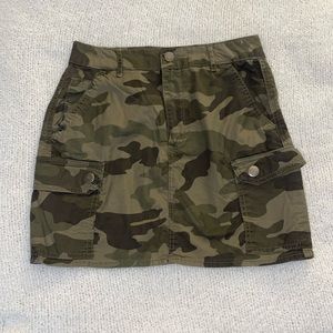 Garage Camo Mini Skirt